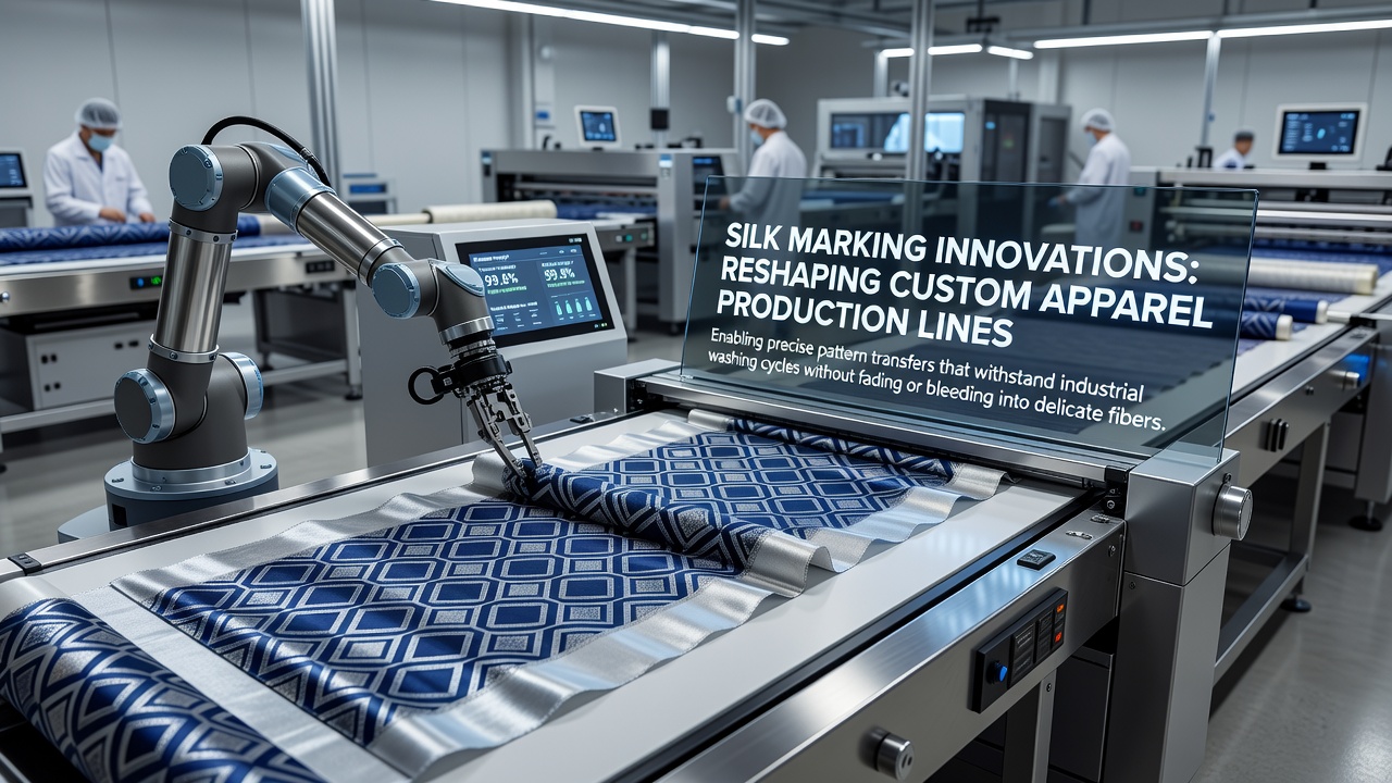 Silk Marking Innovations Reshape Custom Apparel Production Lines by Enabling Precise Pattern Transfers That Withstand Industrial Washing Cycles Without Fading or Bleeding Into Delicate Fibers